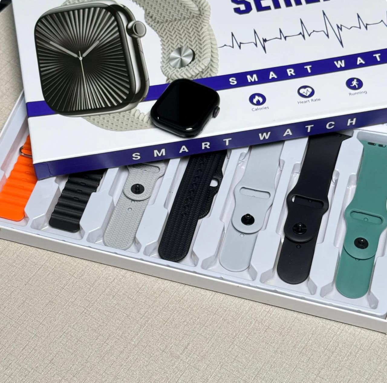 7 in 1 Series 10 Smart Watch (7 straps)